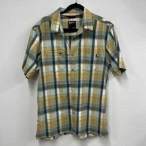 MARMOT Innesdale Short Sleeve Performance Hiking Shirt yellow xl